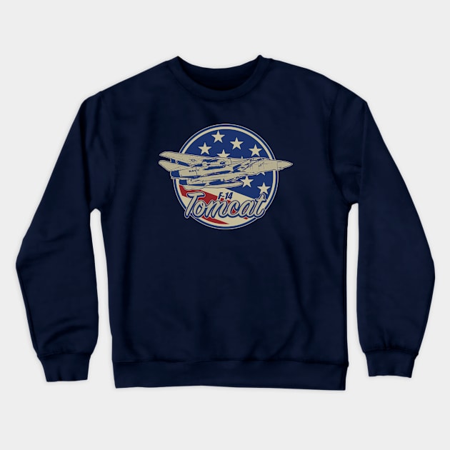 F-14 Tomcat Crewneck Sweatshirt by Tailgunnerstudios